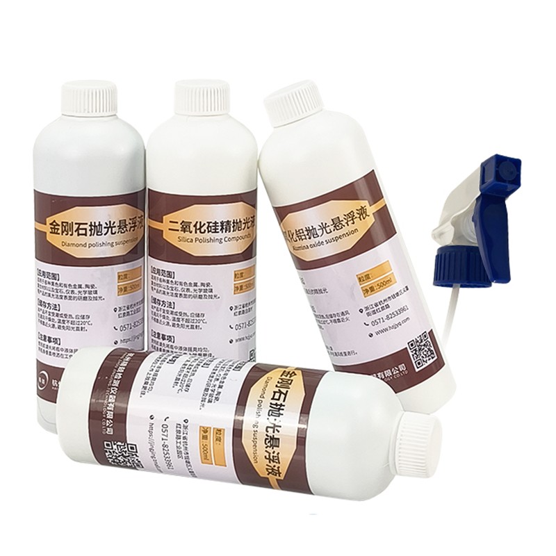 Alumina-, diamant- og siliciumdioxidpoleringsvæsker: Komplet vejledning